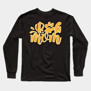 Dog Mom Long Sleeve T-Shirt